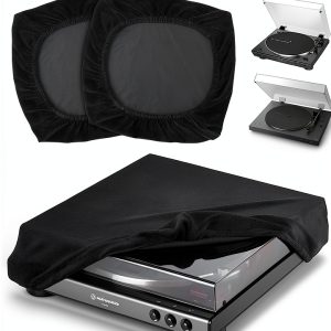 Mo-gu DJ Turntable Bag Soft Stretch Velvet Modern Design-0