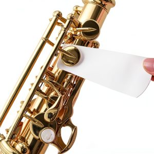 MUSICIAN'S Clarinet Cleaning Paper 80 Sheets-0