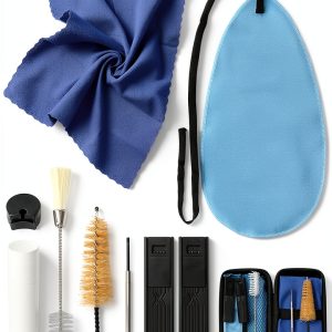 Clarinet Care Kit by WWI Blue Plastic cloth-0