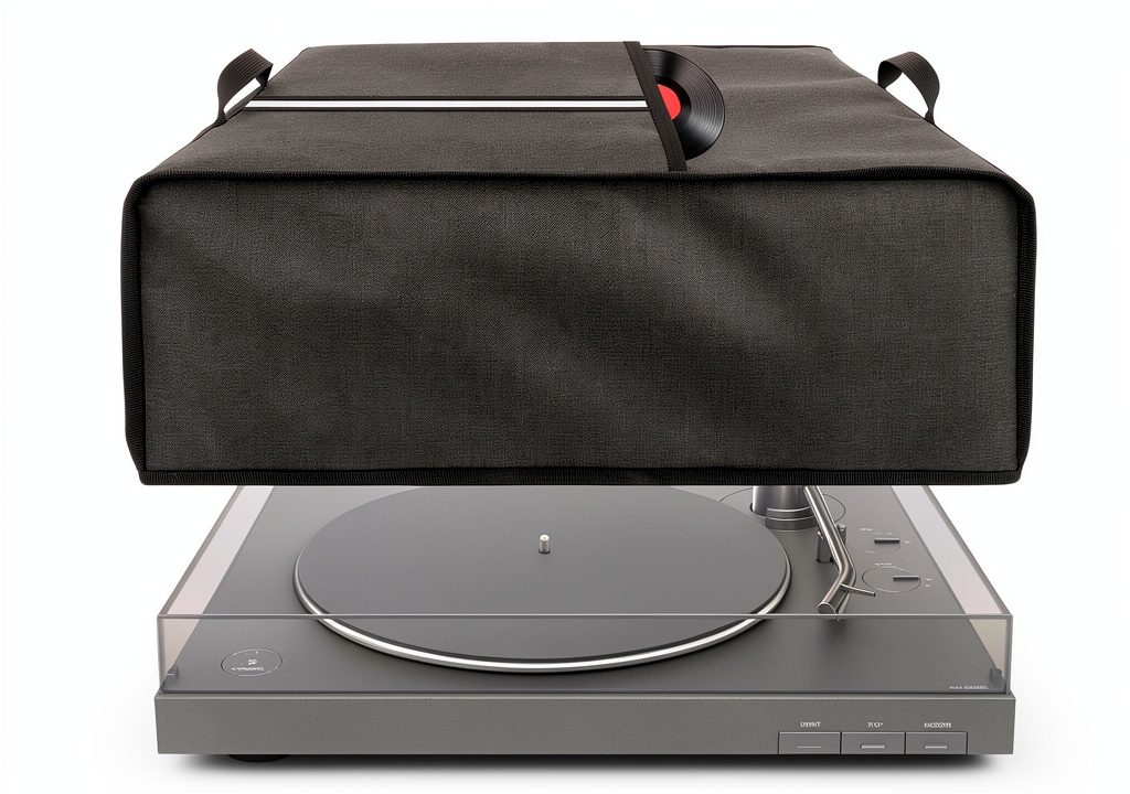 Kingshion DJ Turntable Dust Cover 600D Polyester