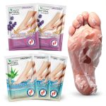 Lavender Aloe Foot Peel Mask by CMWGKBC Spa Socks-0