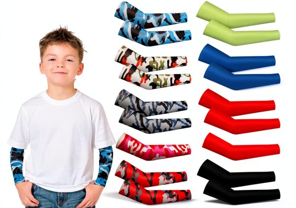 Kids Arm Sleeves SportFlex Breathable UV-0