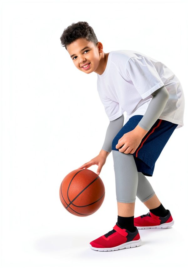 Kids Compression Sleeves SportFlex Breathable Fit-2