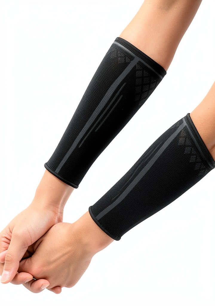 Volleyball arm sleeves in action