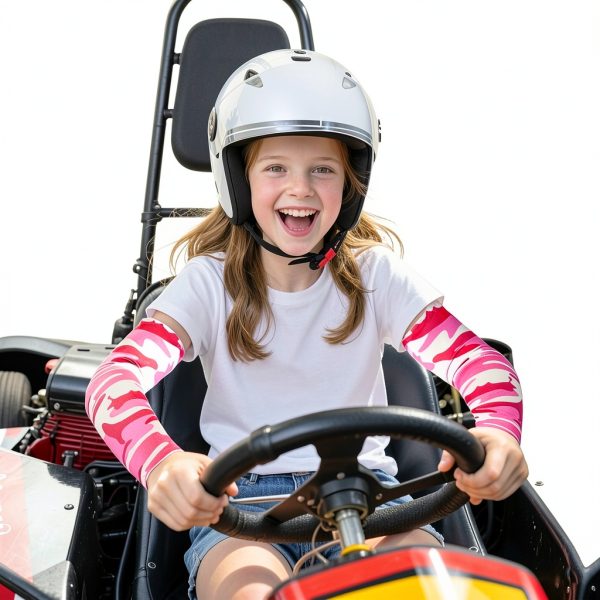 Kids Arm Sleeves DXGSHSA Polyester UV Protection-3