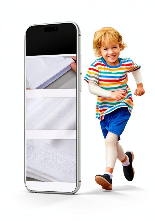 Kids Compression Sleeves SportFlex Breathable Fit-3