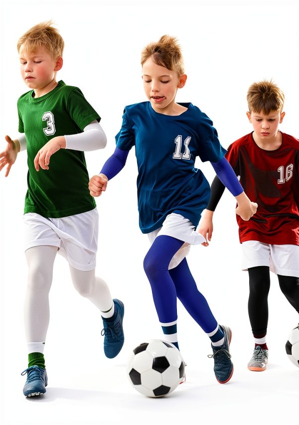 Kids Compression Sleeves SportFlex Breathable Fit-4