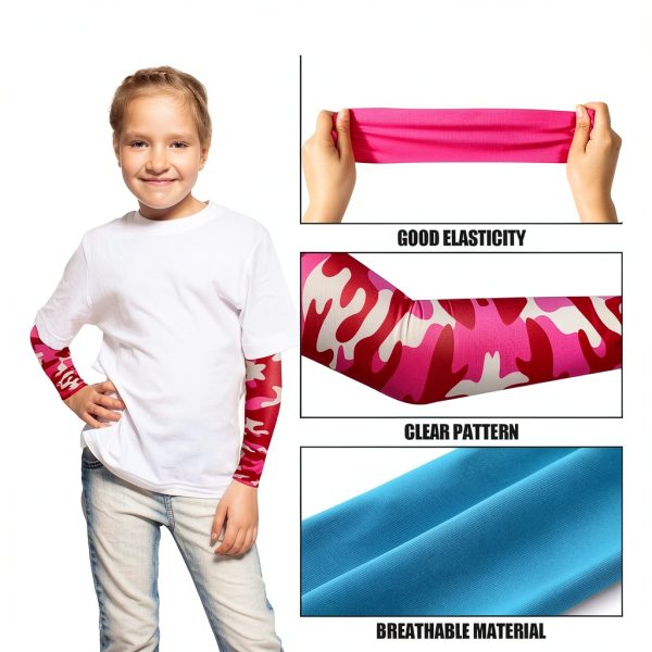 Kids Arm Sleeves SportFlex Breathable UV-4